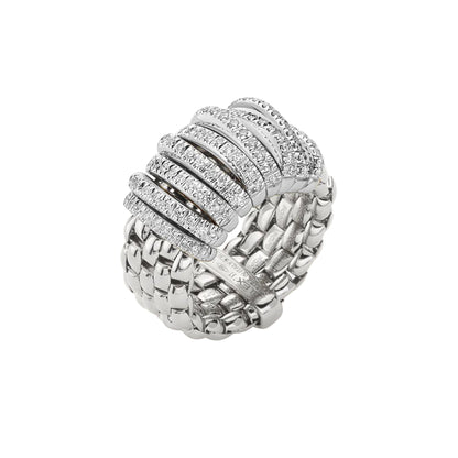 FOPE Panorama Flex'it Ring - 58804AX_PB_B_XBX_0XS (0XS) aus Weißgold mit Diamant