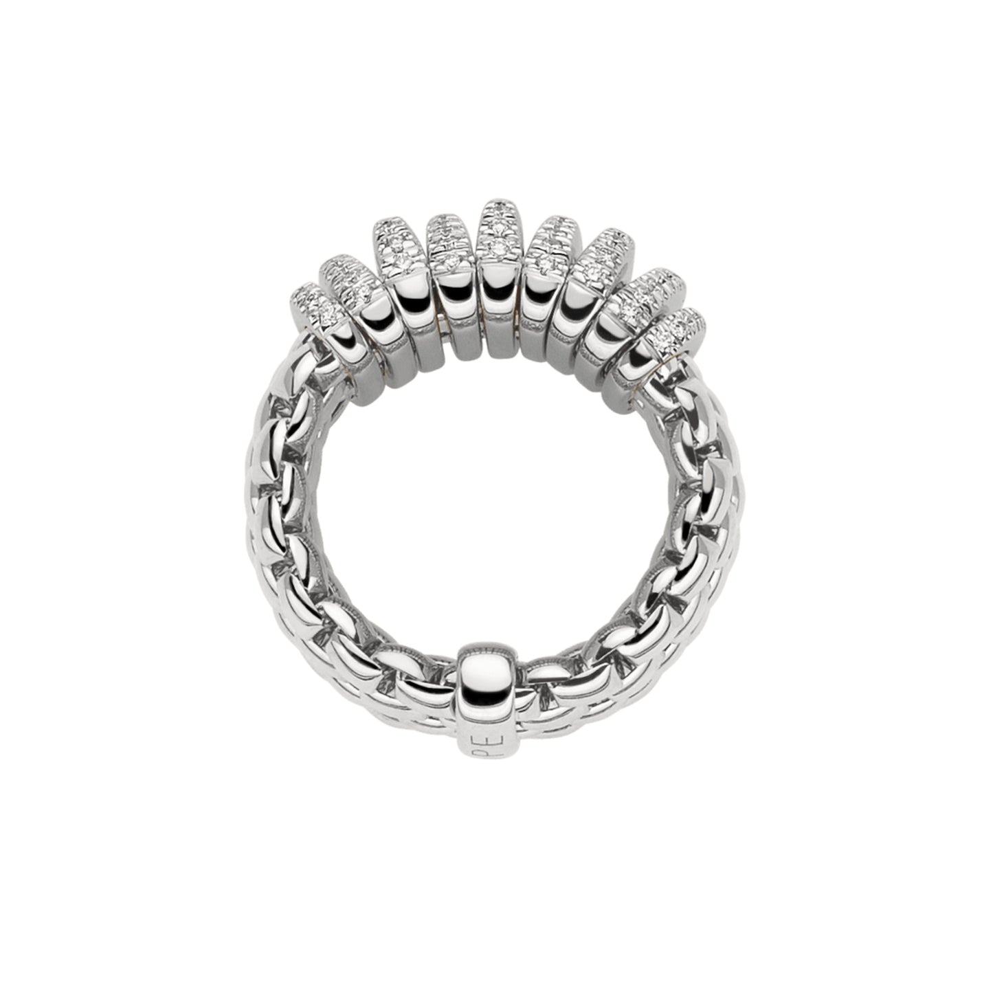 FOPE Panorama Flex'it Ring - 58804AX_PB_B_XBX_0XS (0XS) aus Weißgold mit Diamant