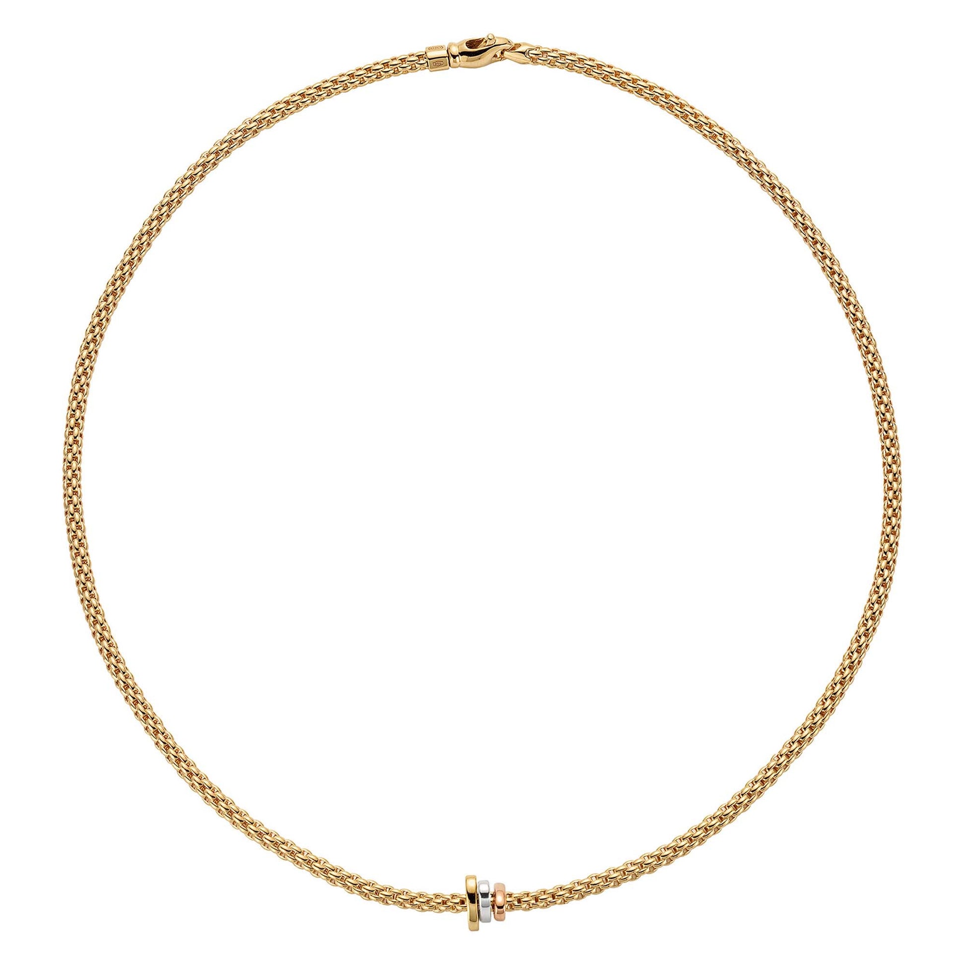 FOPE Prima Collier - 74408CX_XX_G_RBG_043 (043) aus Gelbgold