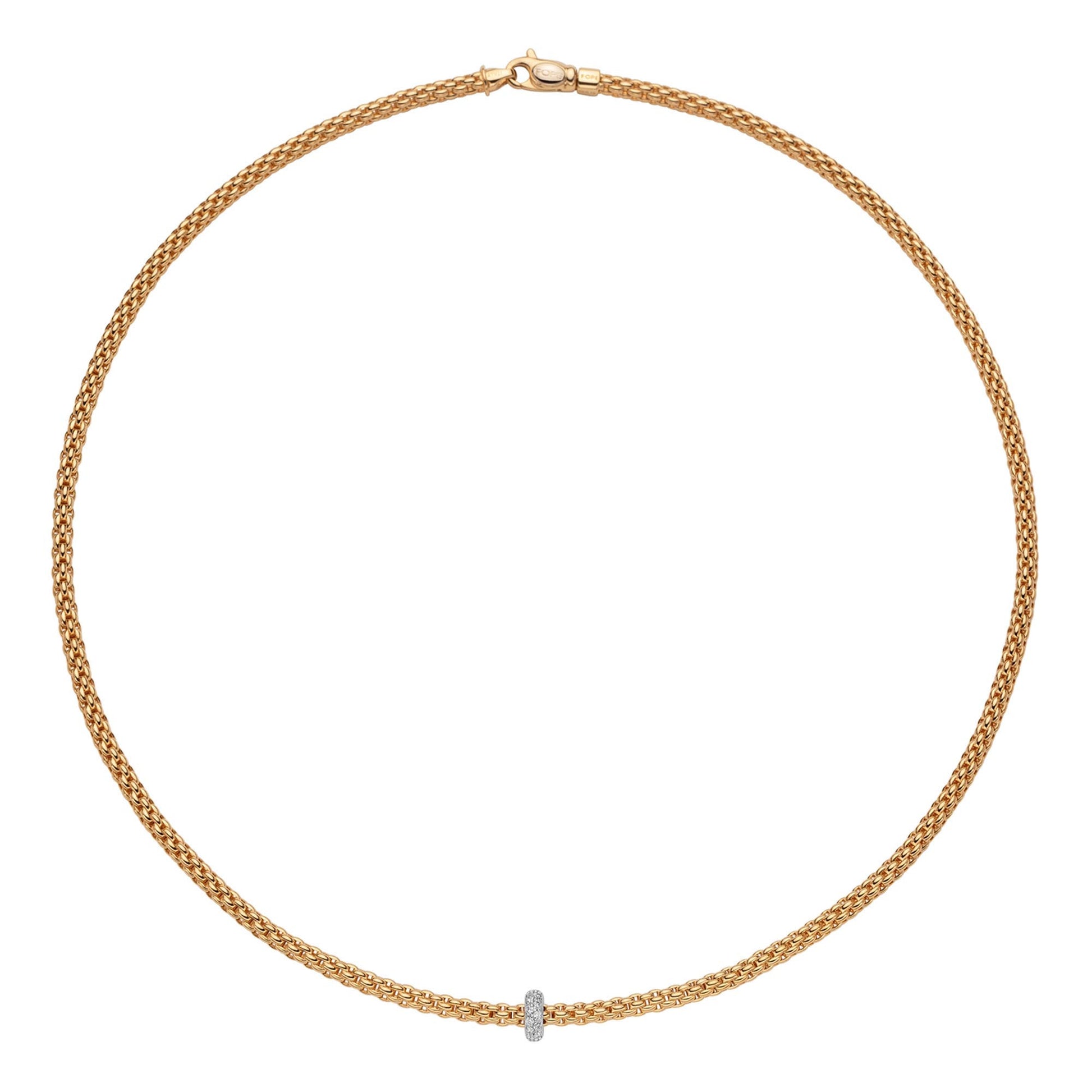 Prima Collier, Bicolor-Gold • Diamant von FOPE (74508CX_BB_G_XBX_043)