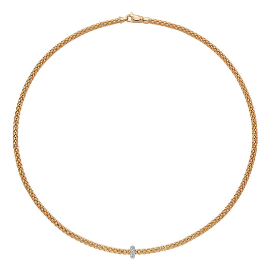 Prima Collier, Bicolor-Gold • Diamant von FOPE (74508CX_BB_G_XBX_043)