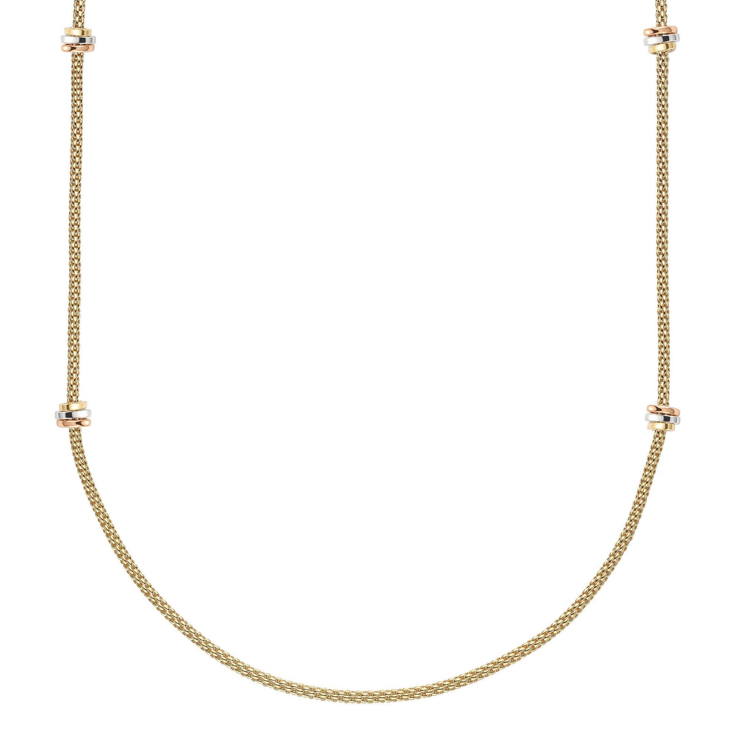 FOPE Prima Flex'it Collier - 74408C4_XX_G_RBG_080 (080) aus Gelbgold