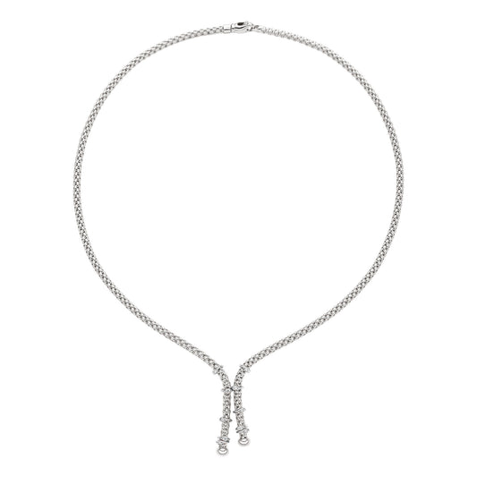 FOPE Prima Flex'it Collier - 74608CX_BB_B_XBX_043 (043) aus Weißgold mit Diamant