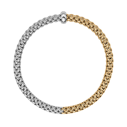 FOPE Solo Flex'it Armband - 01M06B2_BB_2_XBX_00S (00S) aus Bicolor-Gold mit Diamant