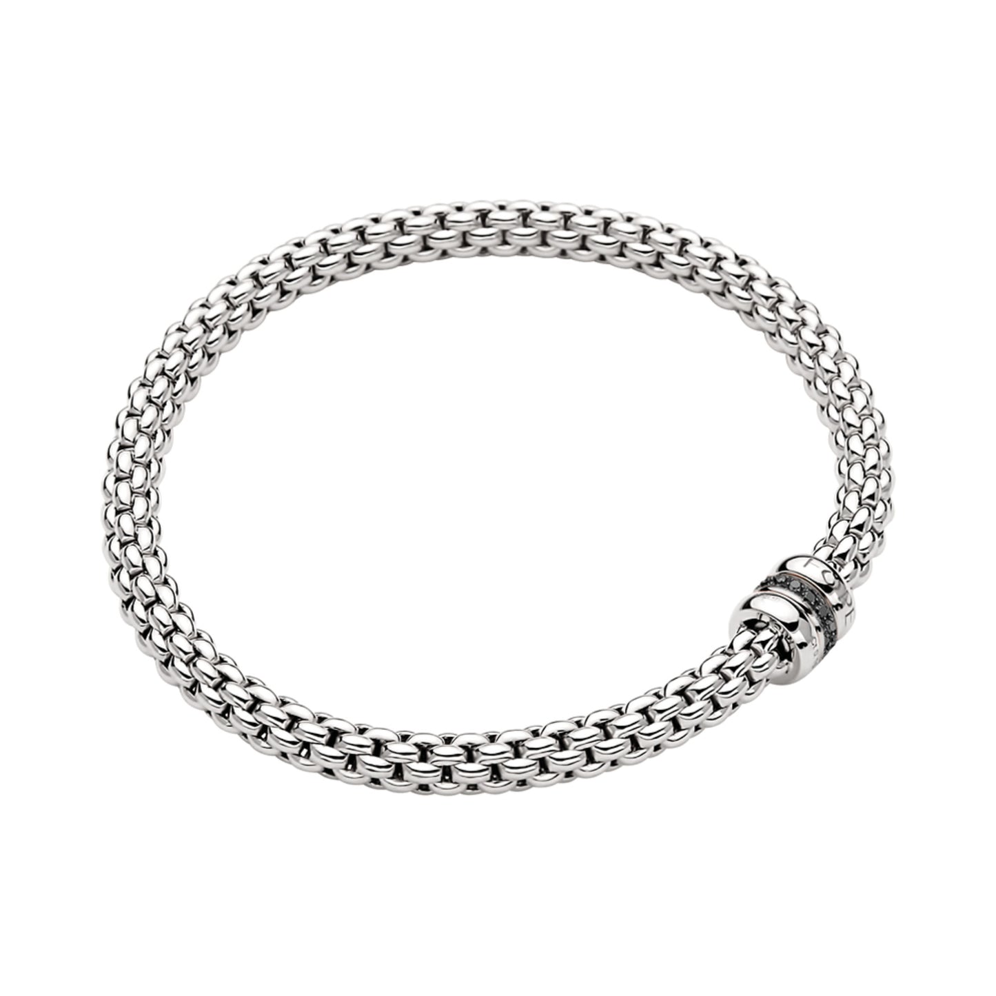 FOPE Solo Flex'it Armband - 62106BX_BN_B_B1B_0XS (0XS) aus Weißgold mit Diamant