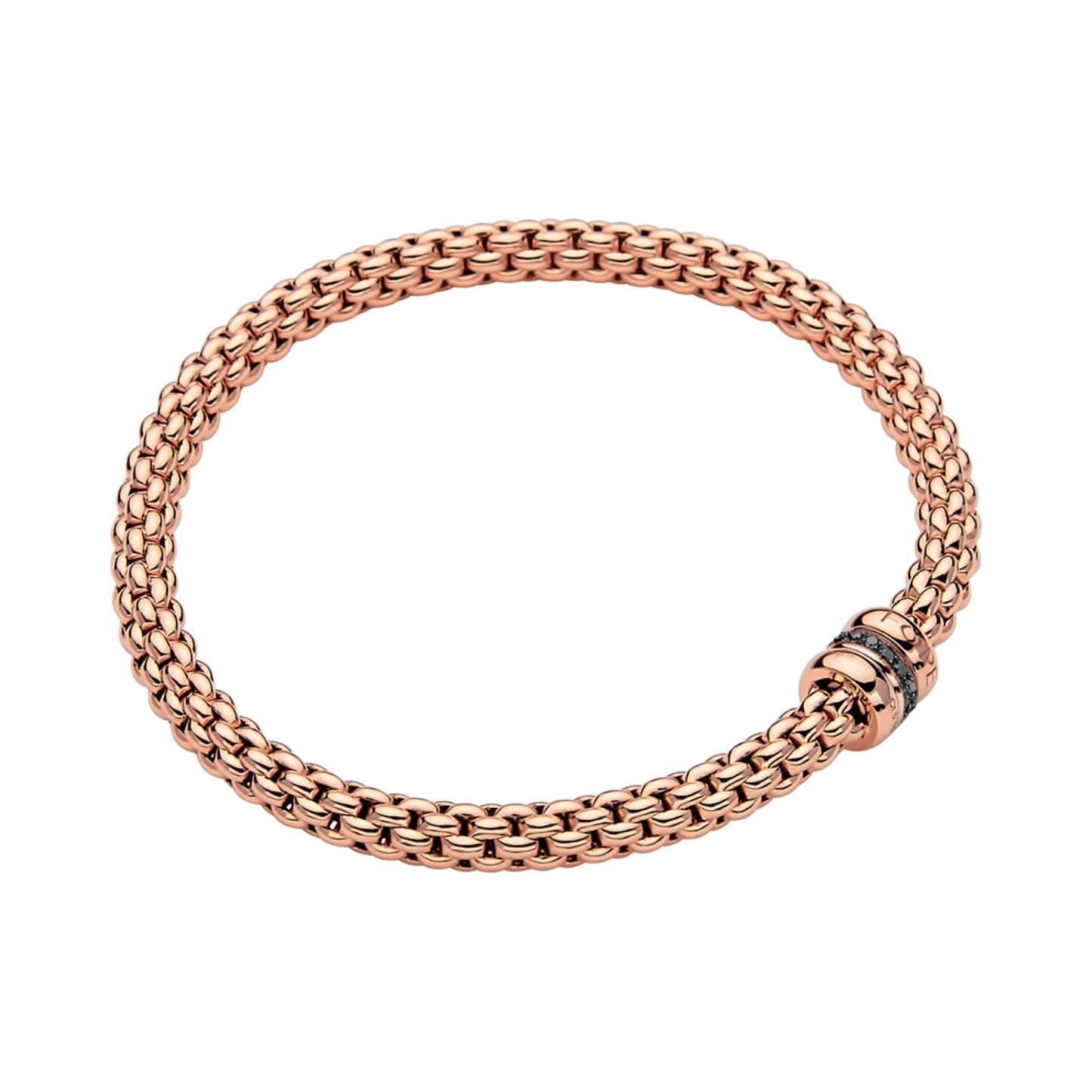FOPE Solo Flex'it Armband - 62106BX_BN_R_R3R_0XS (0XS) aus Roségold mit Diamant