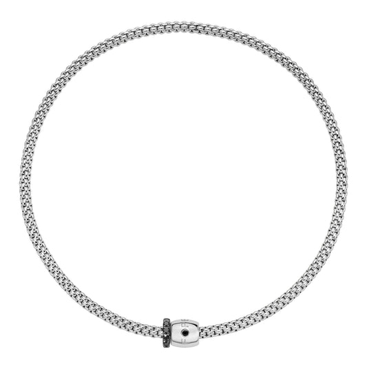 FOPE Solo Flex'it Halskette - 62606CX_PN_B_X1X_034 (034) aus Weißgold mit Diamant