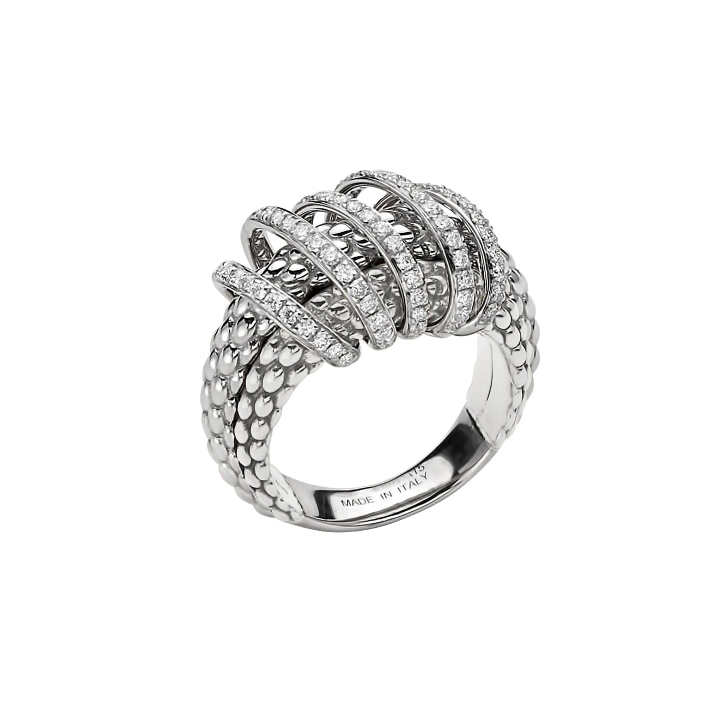 FOPE Solo Flex'it Ring - 65106AX_PB_B_XBX_140 (140) aus Weißgold mit Diamant