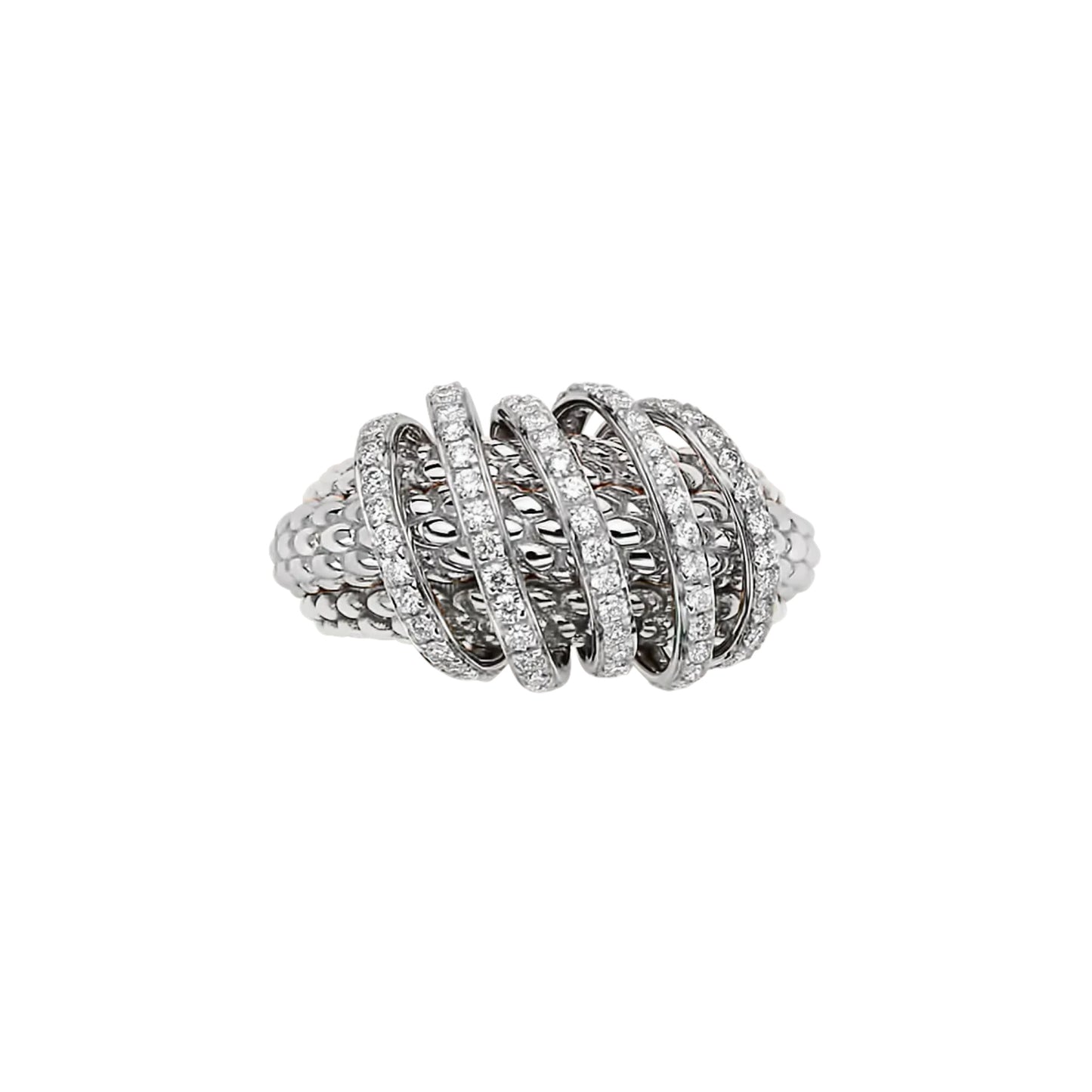 FOPE Solo Flex'it Ring - 65106AX_PB_B_XBX_140 (140) aus Weißgold mit Diamant