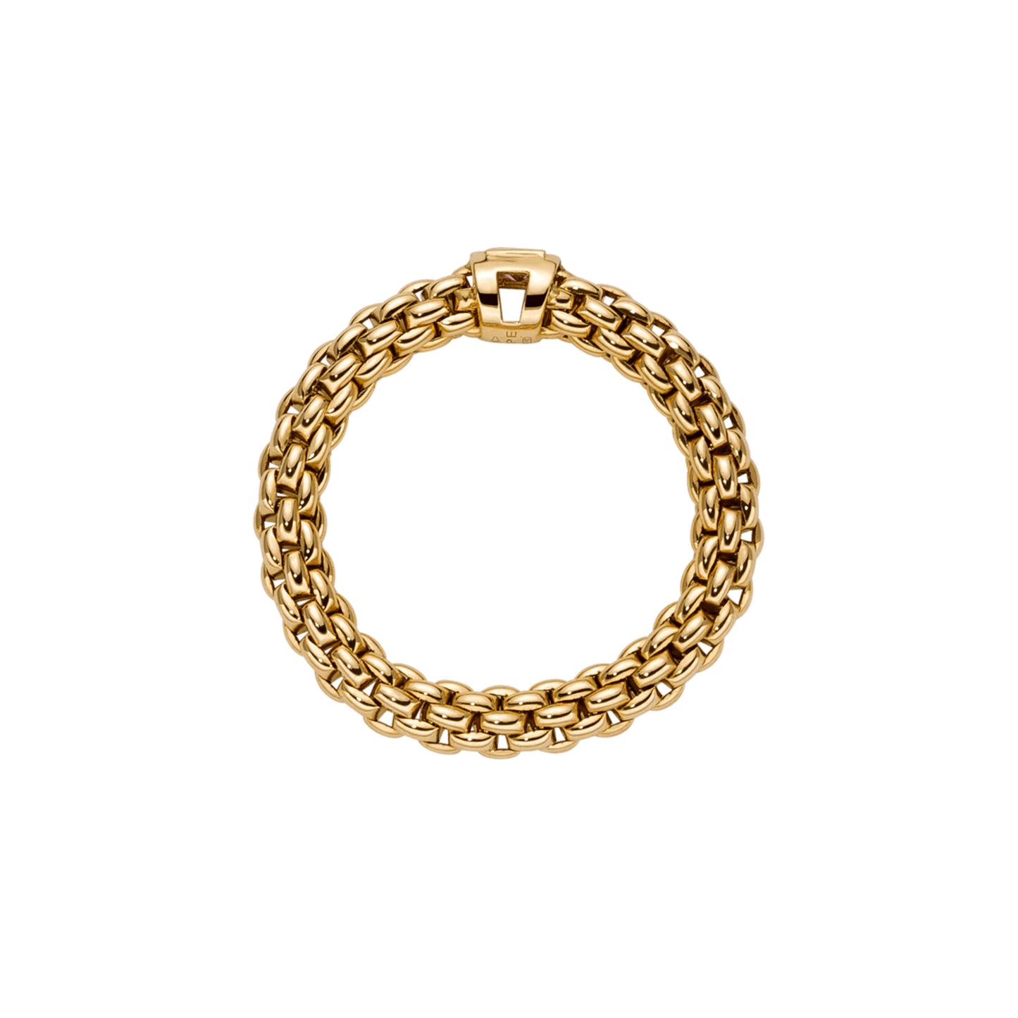 FOPE Souls Flex'it Ring - 09E08AX_B3_G_XGX_0XS (0XS) aus Gelbgold mit Saphir