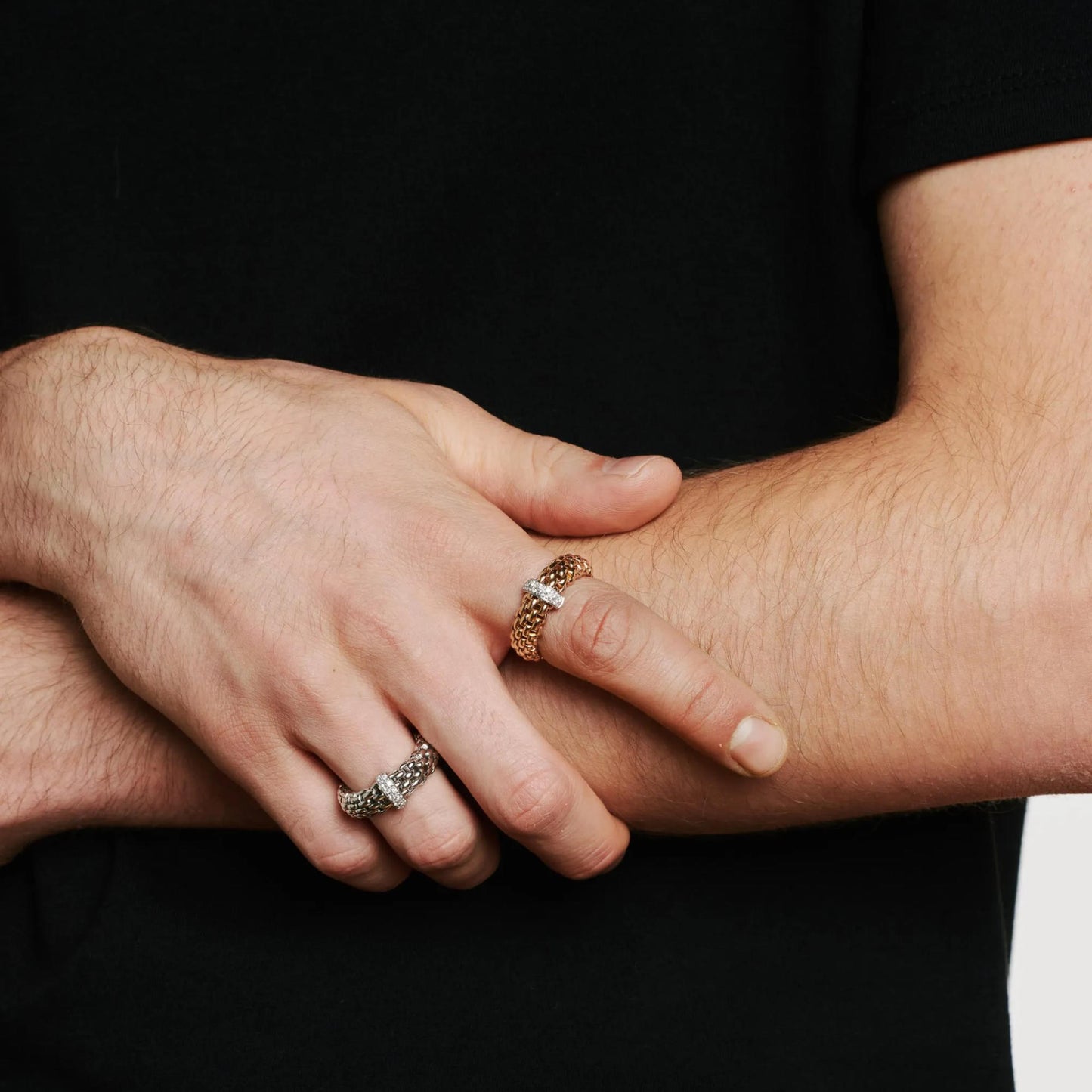 FOPE Vendôme Flex'it Ring - 55902AX_BB_B_XBX_00S (00S) aus Weißgold mit Diamant