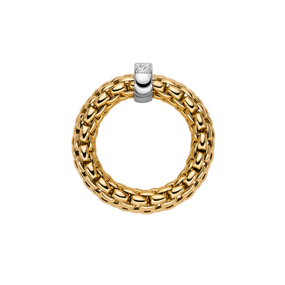 FOPE Vendôme Flex'it Ring - 58402AX_BB_G_XBX_00S (00S) aus Bicolor-Gold mit Diamant