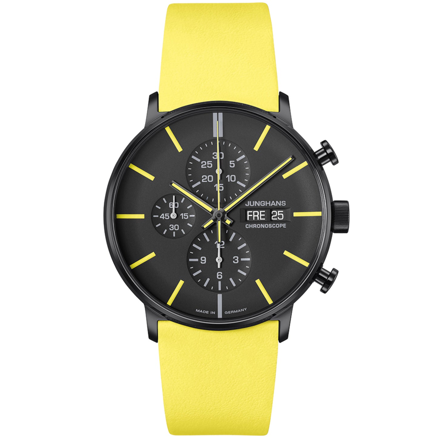 FORM A Chronoscope, Bicolor-Gold von Junghans (27/4473.00)