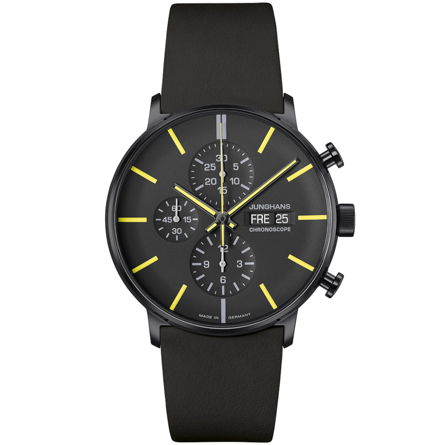 FORM A Chronoscope, Bicolor-Gold von Junghans (27/4473.02)