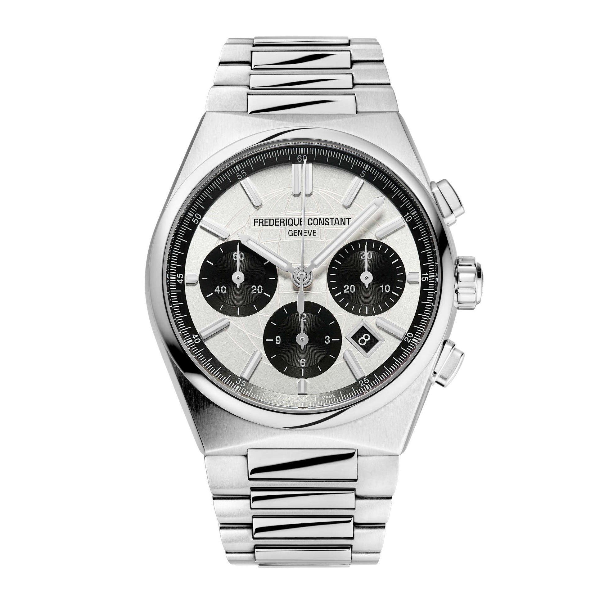 Chronograph Automatik, Edelstahl von Frederique Constant (FC-391SB4NH6B)