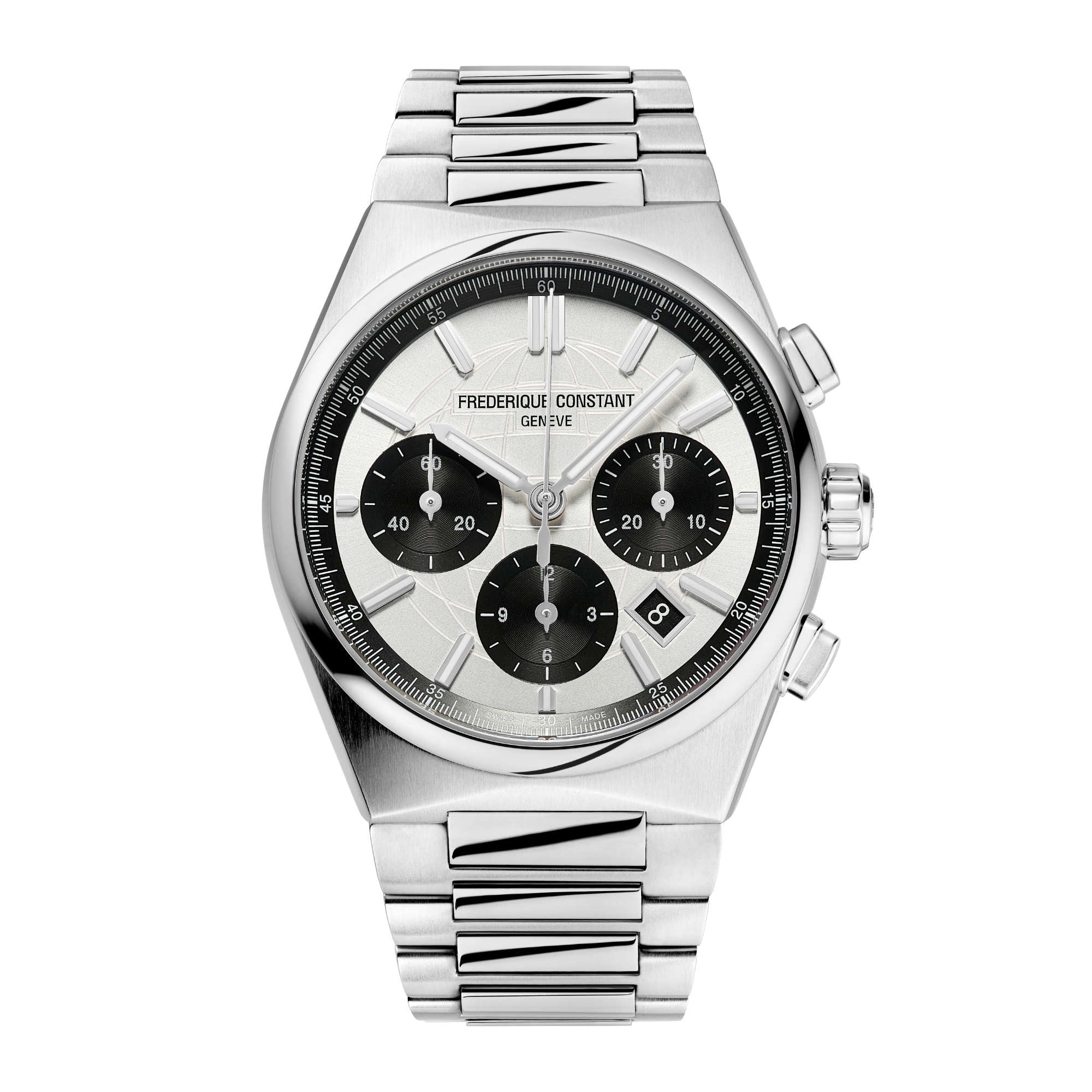 Frederique Constant Chronograph Automatik (FC-391SB4NH6B) aus Silber