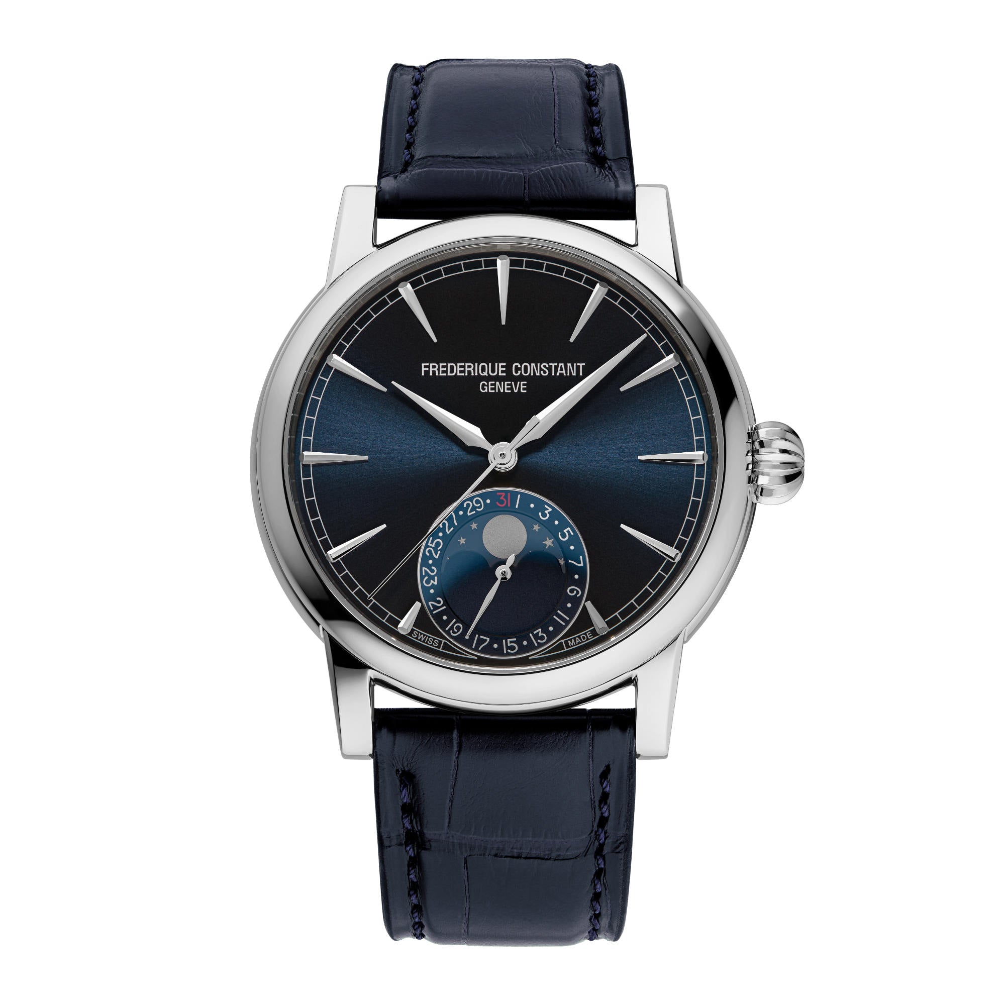 Frederique Constant Classic Moonphase Date (FC-716N3H6) aus Edelstahl