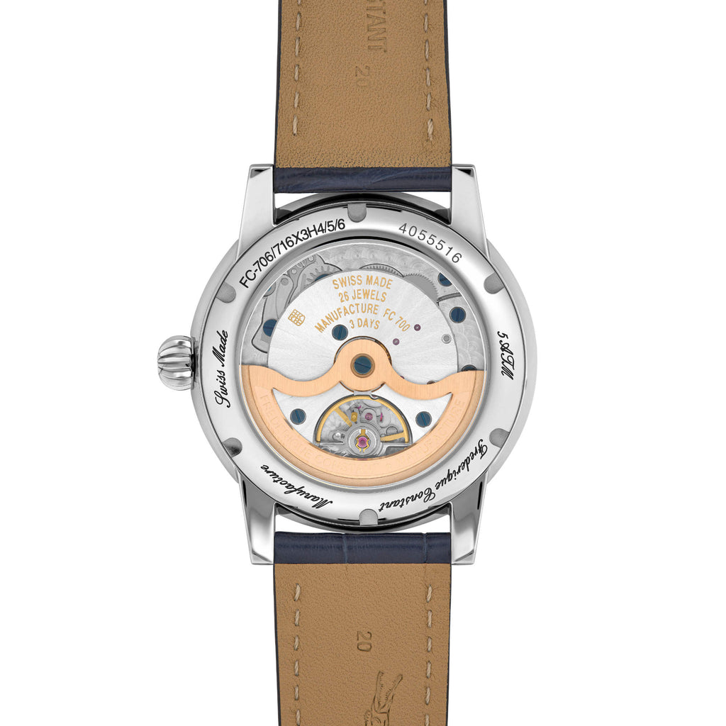 Frederique Constant Classic Moonphase Date (FC-716N3H6) aus Edelstahl