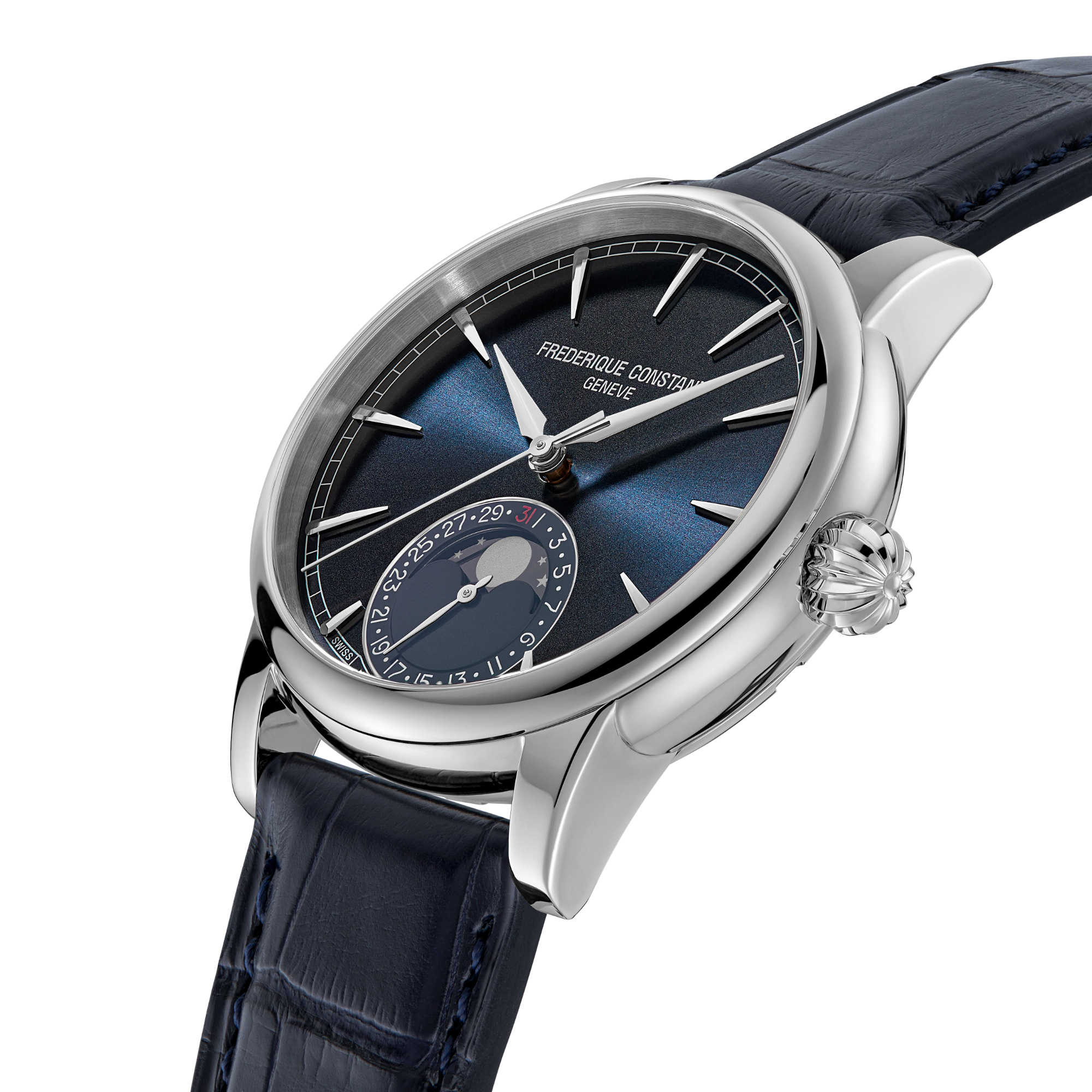 Frederique Constant Classic Moonphase Date (FC-716N3H6) aus Edelstahl