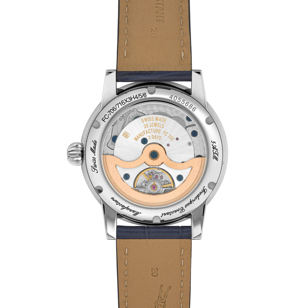 Frederique Constant Classic Moonphase Date (FC-716S3H6) aus Silber