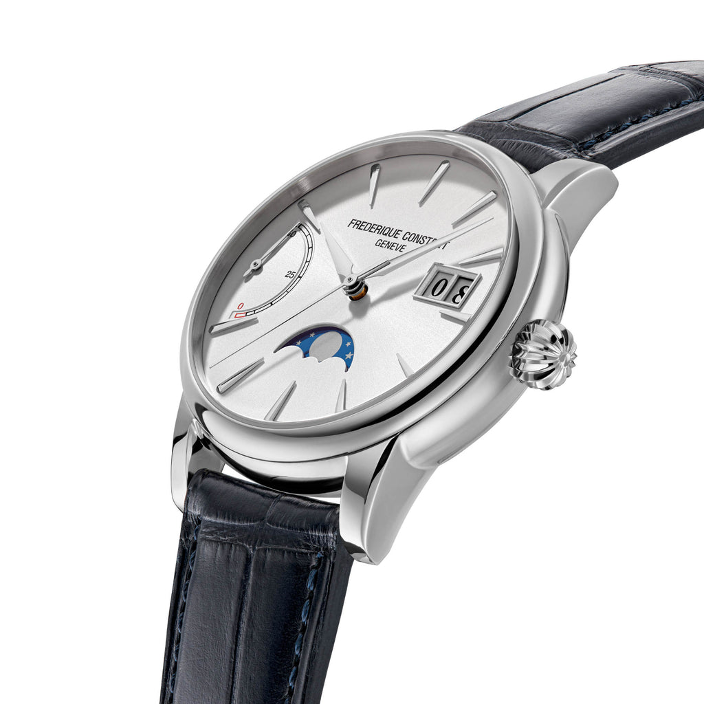 Frederique Constant Classic Power Reserve Big Date (FC-735S3H6) aus Silber