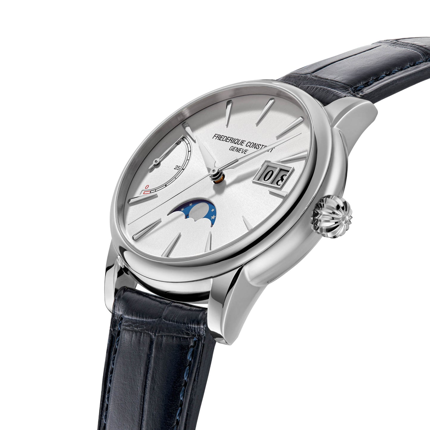 Classic Power Reserve Big Date, Edelstahl von Frederique Constant (FC-735S3H6)