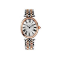 Frederique Constant Classics Art Deco Oval (FC-200MPW2V2B) aus Edelstahl mit Perlmutt