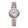 Frederique Constant Classics Art Deco Round (FC-200MPW2AR2B) aus Edelstahl mit Perlmutt