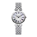 Frederique Constant Classics Art Deco Round (FC-200MPW2AR6B) aus Edelstahl mit Perlmutt