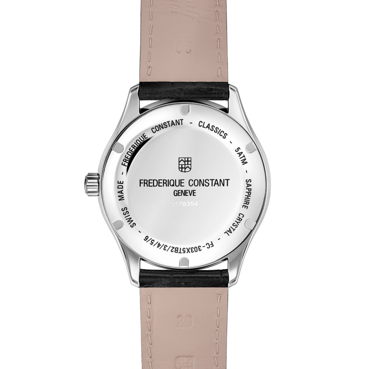 Frederique Constant Classics Automatic (FC-303MC5B6) aus Silber