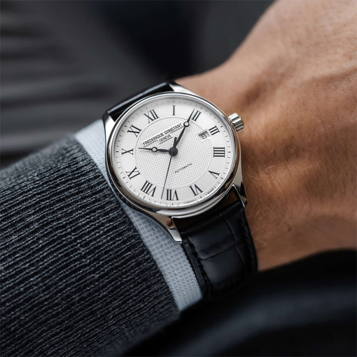 Frederique Constant Classics Automatic (FC-303MC5B6) aus Silber