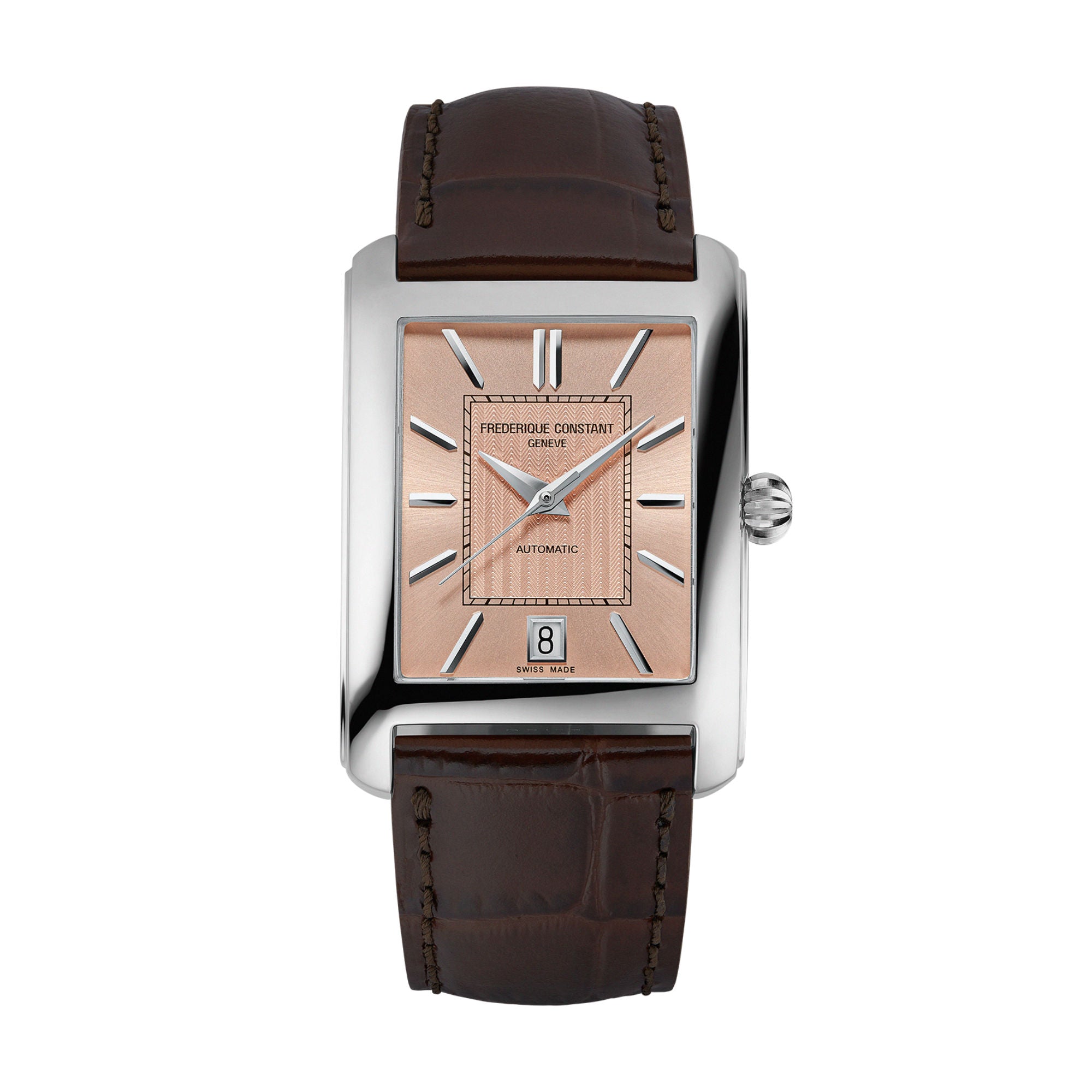 Frederique Constant Classics Carree Automatic (FC-303SAL4C6) aus Leder, Edelstahl