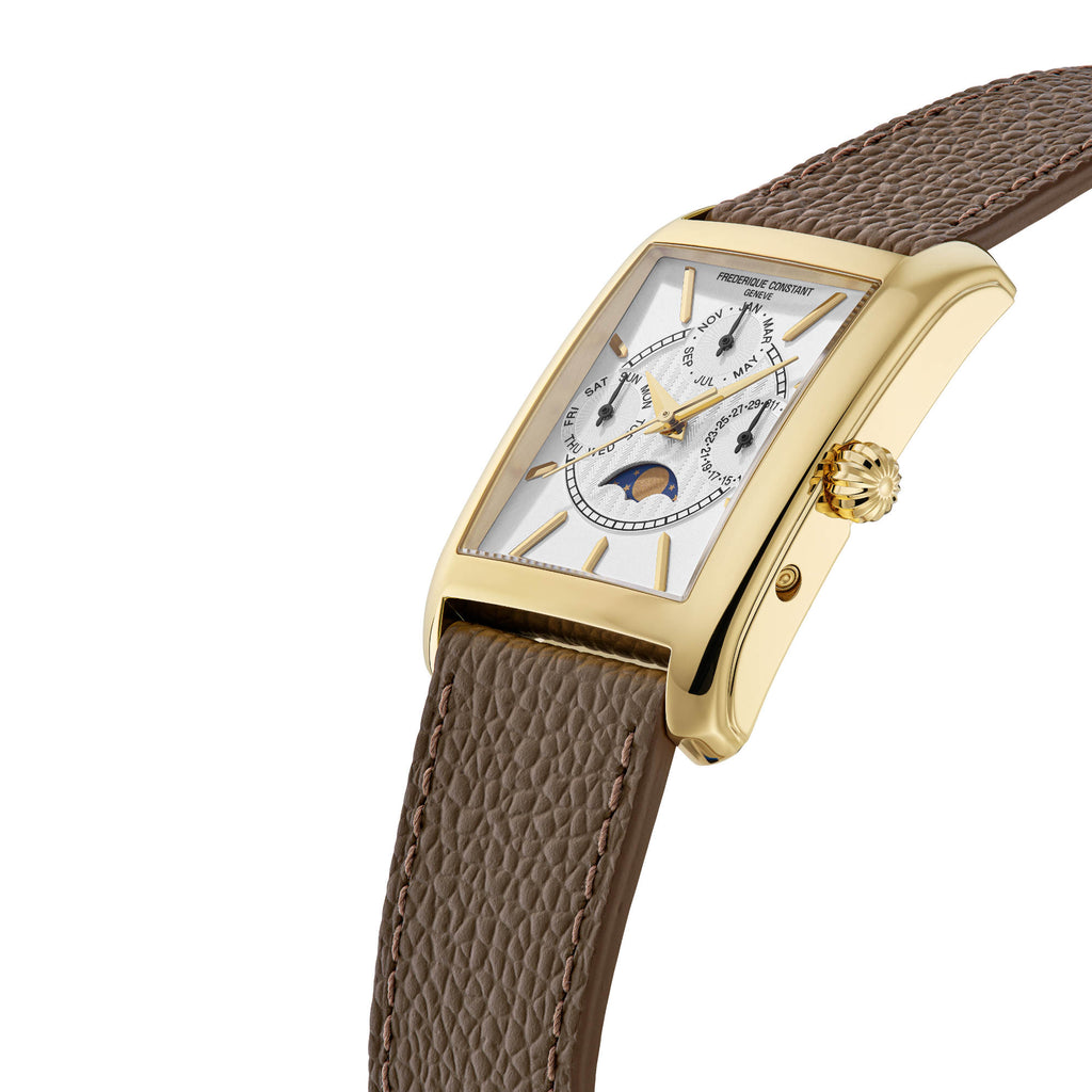 Frederique Constant Classics Carree Calendar Moonphase (FC-265S4C5) aus Silber