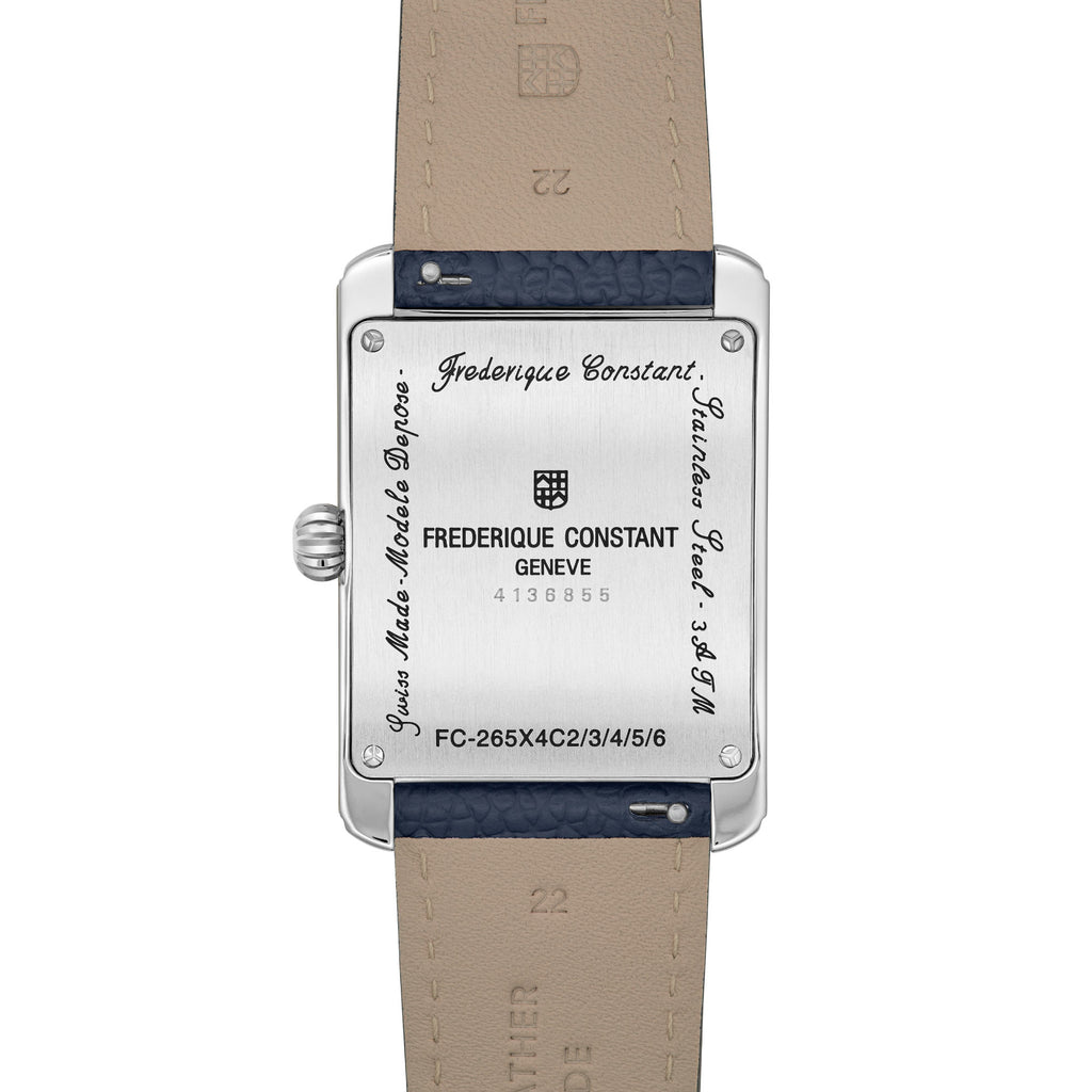 Frederique Constant Classics Carree Calendar Moonphase (FC-265S4C6) aus Silber
