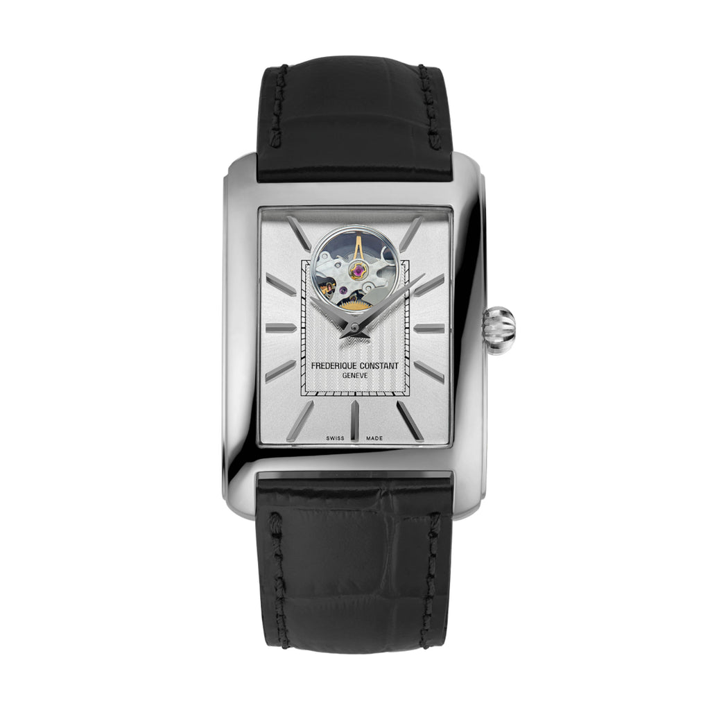 Frederique Constant Classics Carree Heart Beat Automatic (FC-311S4C6) aus Silber