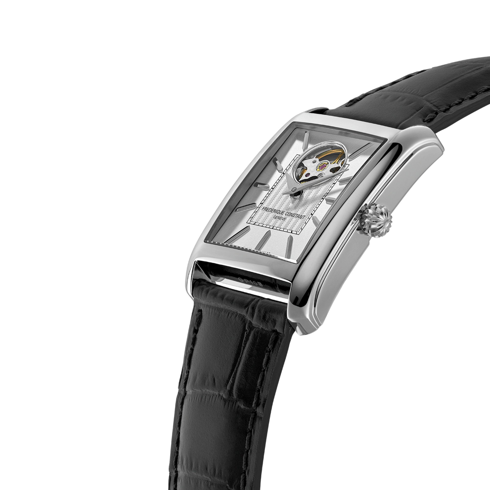 Frederique Constant Classics Carree Heart Beat Automatic (FC-311S4C6) aus Silber