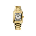 Frederique Constant Classics Carree Ladies (FC-200MCDC25B) aus Silber mit Diamant