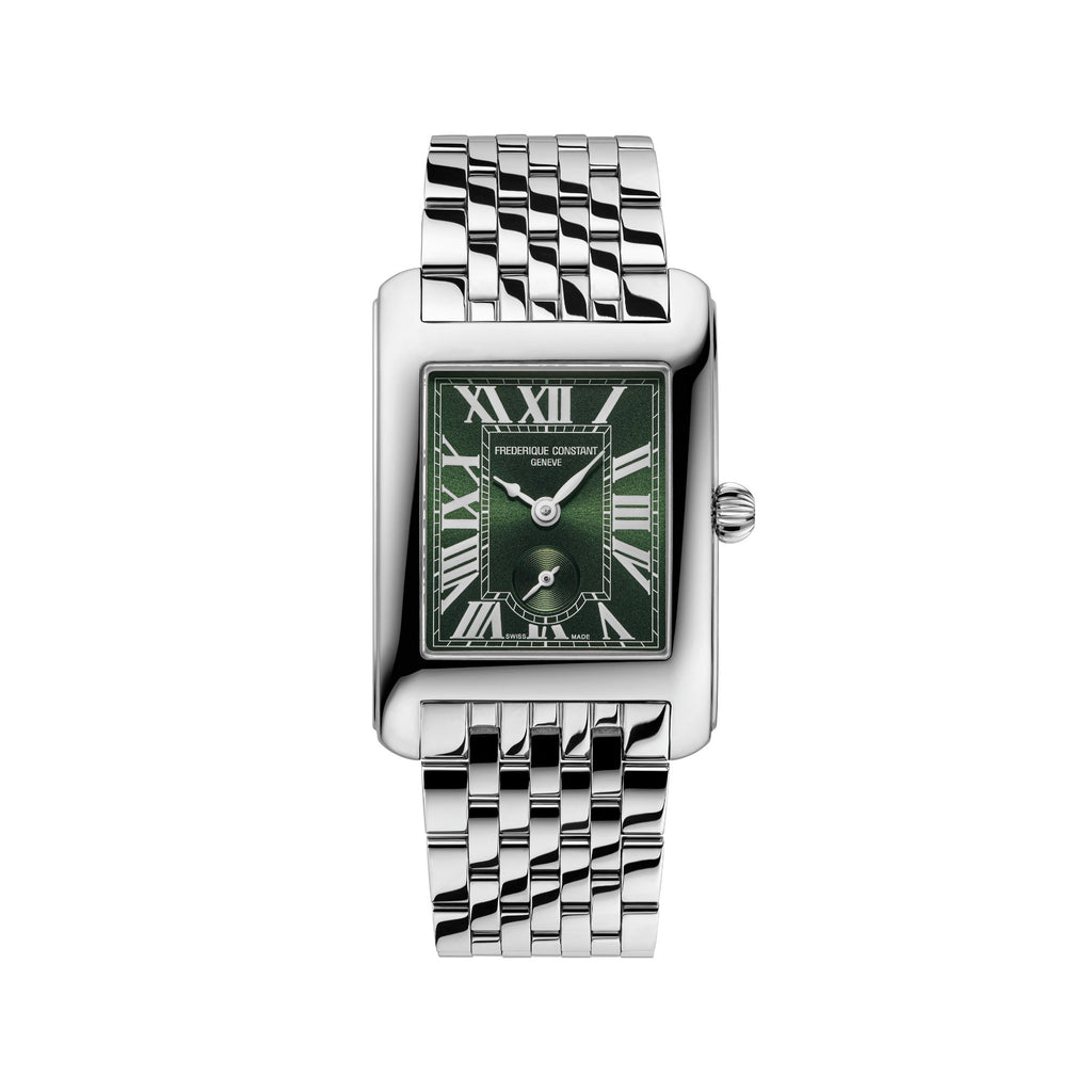Frederique Constant Classics Carrée Small Seconds (FC-235GR2C6B) aus Edelstahl