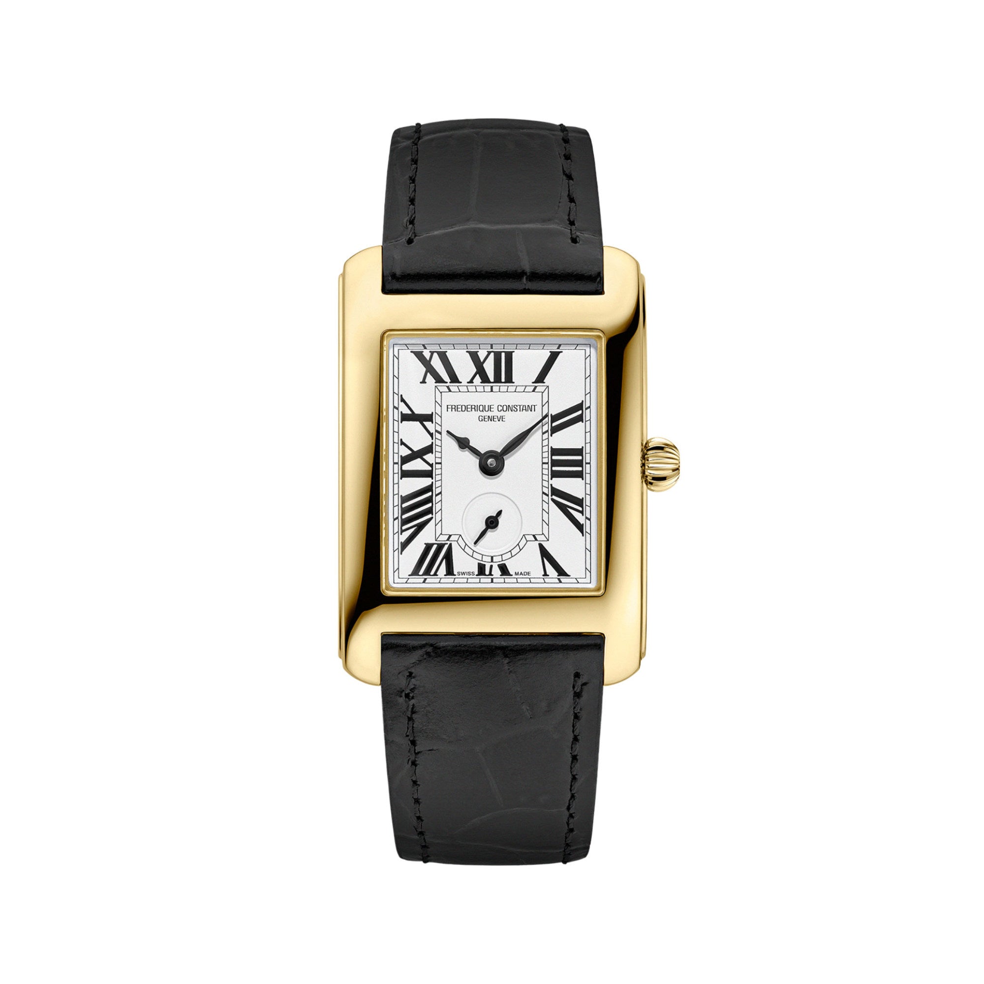 Frederique Constant Classics Carree Small Seconds (FC-235S2C5) aus Silber
