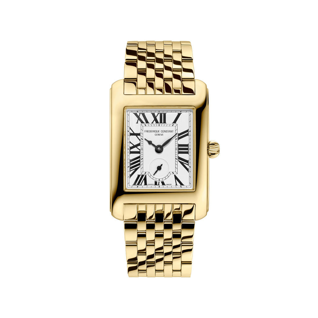 Frederique Constant Classics Carree Small Seconds (FC-235S2C5B) aus Silber