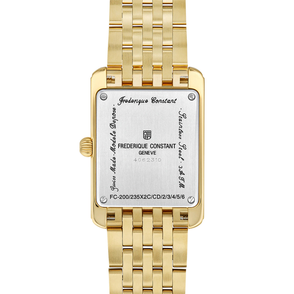 Frederique Constant Classics Carree Small Seconds (FC-235S2C5B) aus Silber