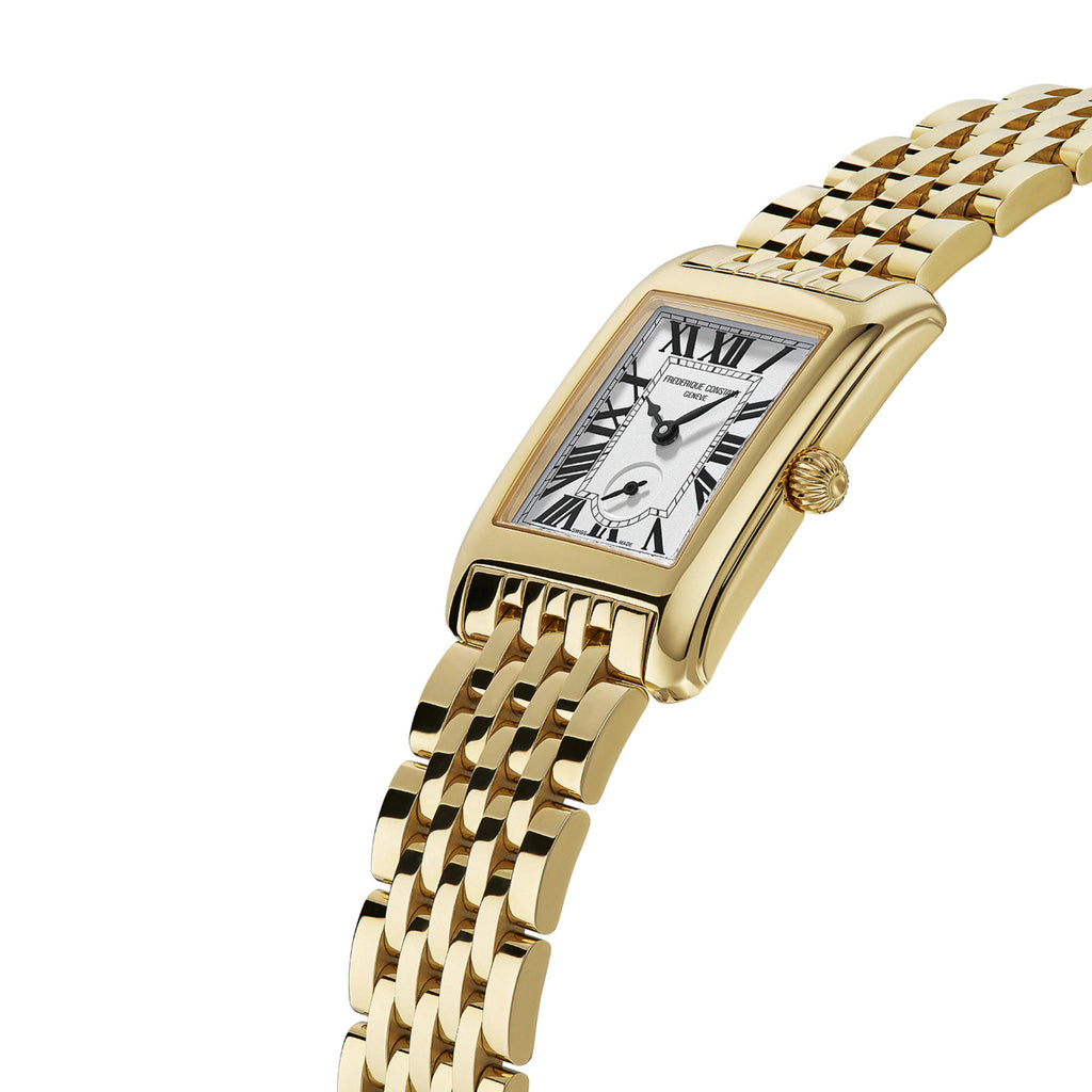 Frederique Constant Classics Carree Small Seconds (FC-235S2C5B) aus Silber