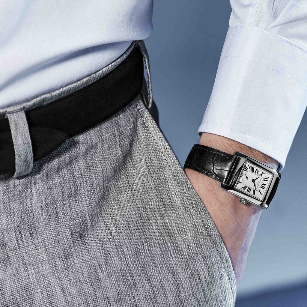 Frederique Constant Classics Carree Small Seconds (FC-235S2C6) aus Silber