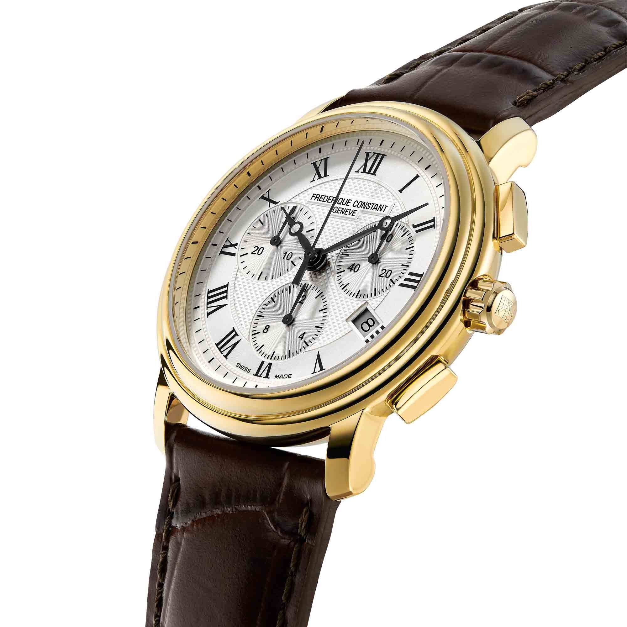 Frederique Constant Classics Chronograph (FC-292MC4P5) aus Bicolor-Gold