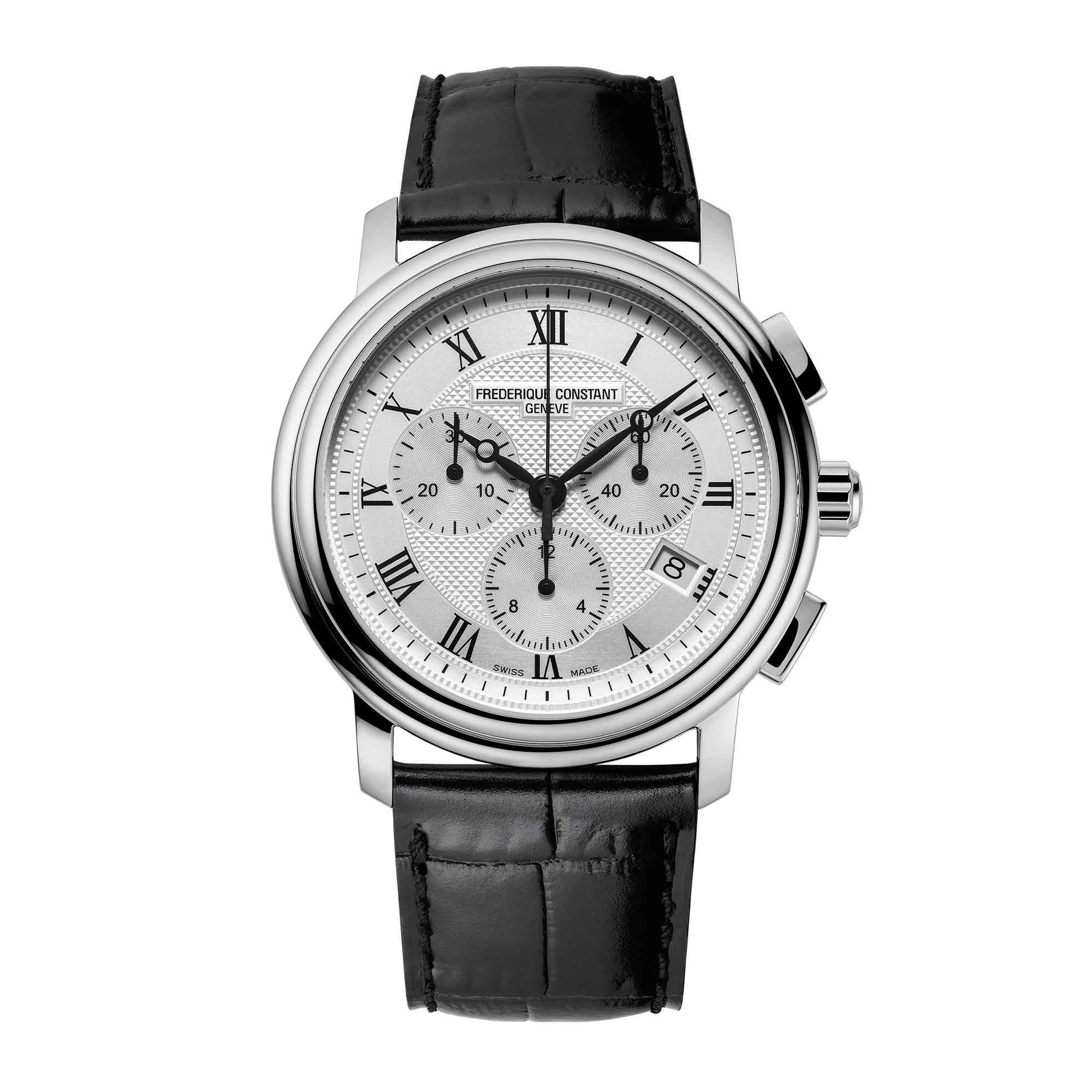 Frederique Constant Classics Chronograph (FC-292MC4P6) aus Silber