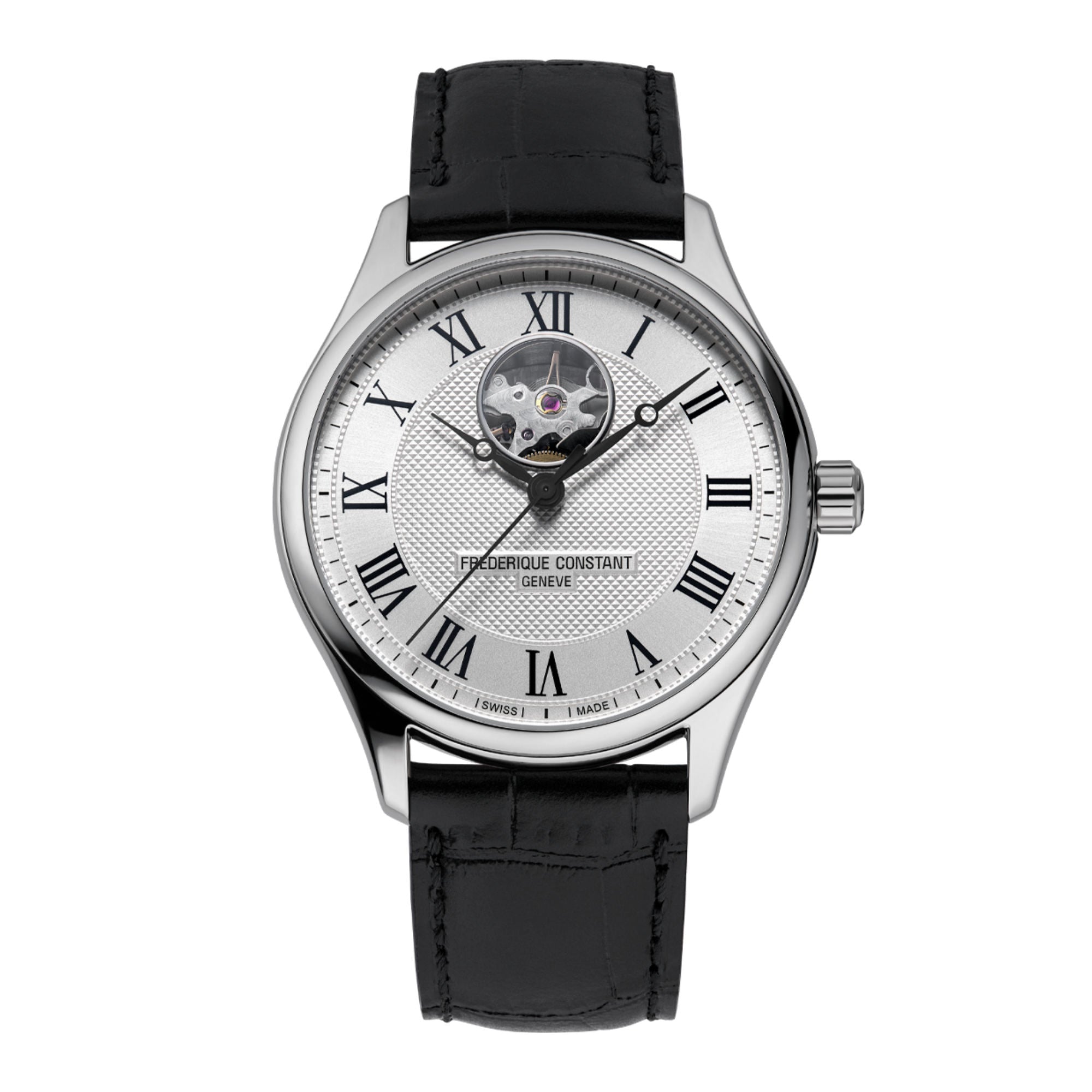 Frederique Constant Classics Heart Beat Automatic (FC-310MC5B6) aus Silber