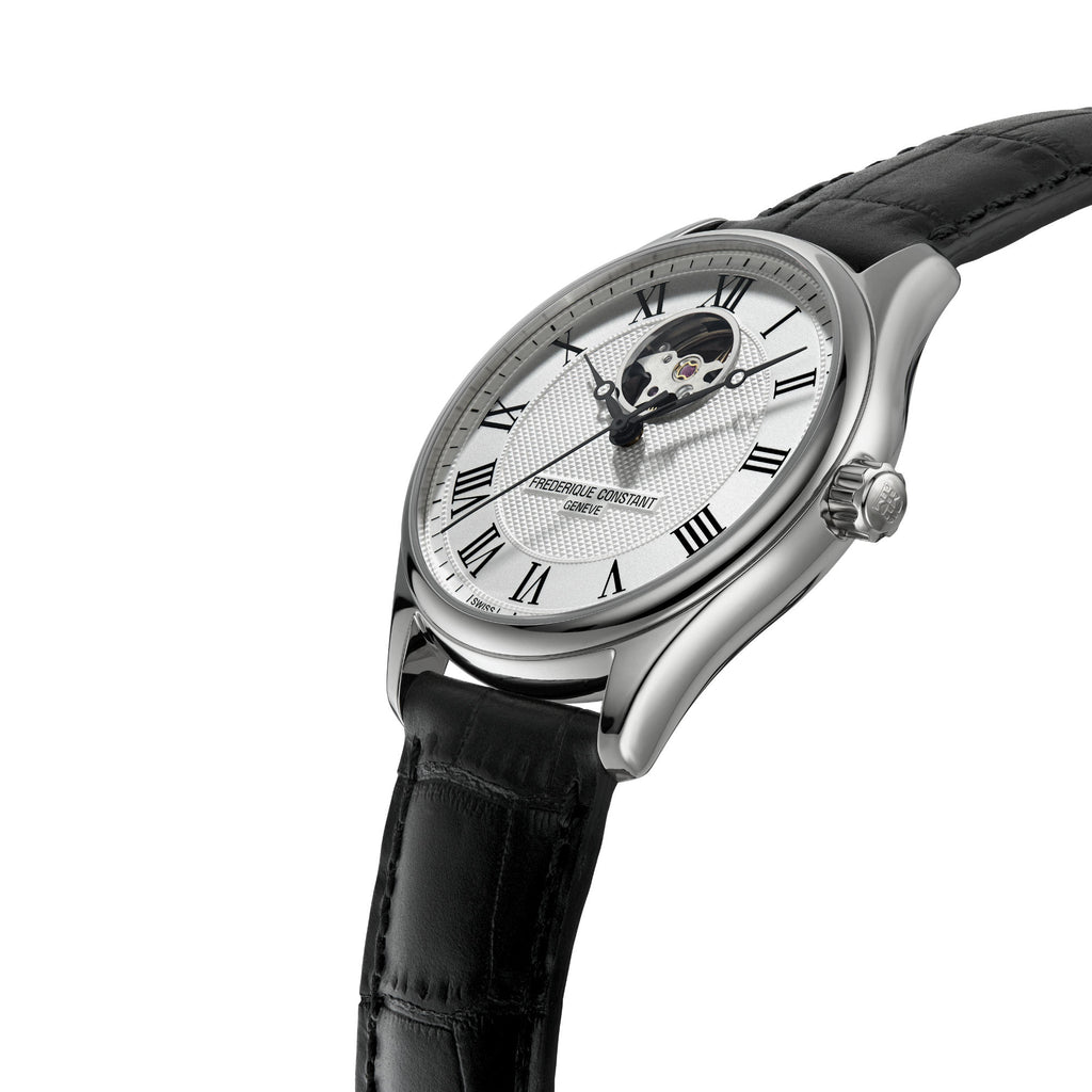 Frederique Constant Classics Heart Beat Automatic (FC-310MC5B6) aus Silber