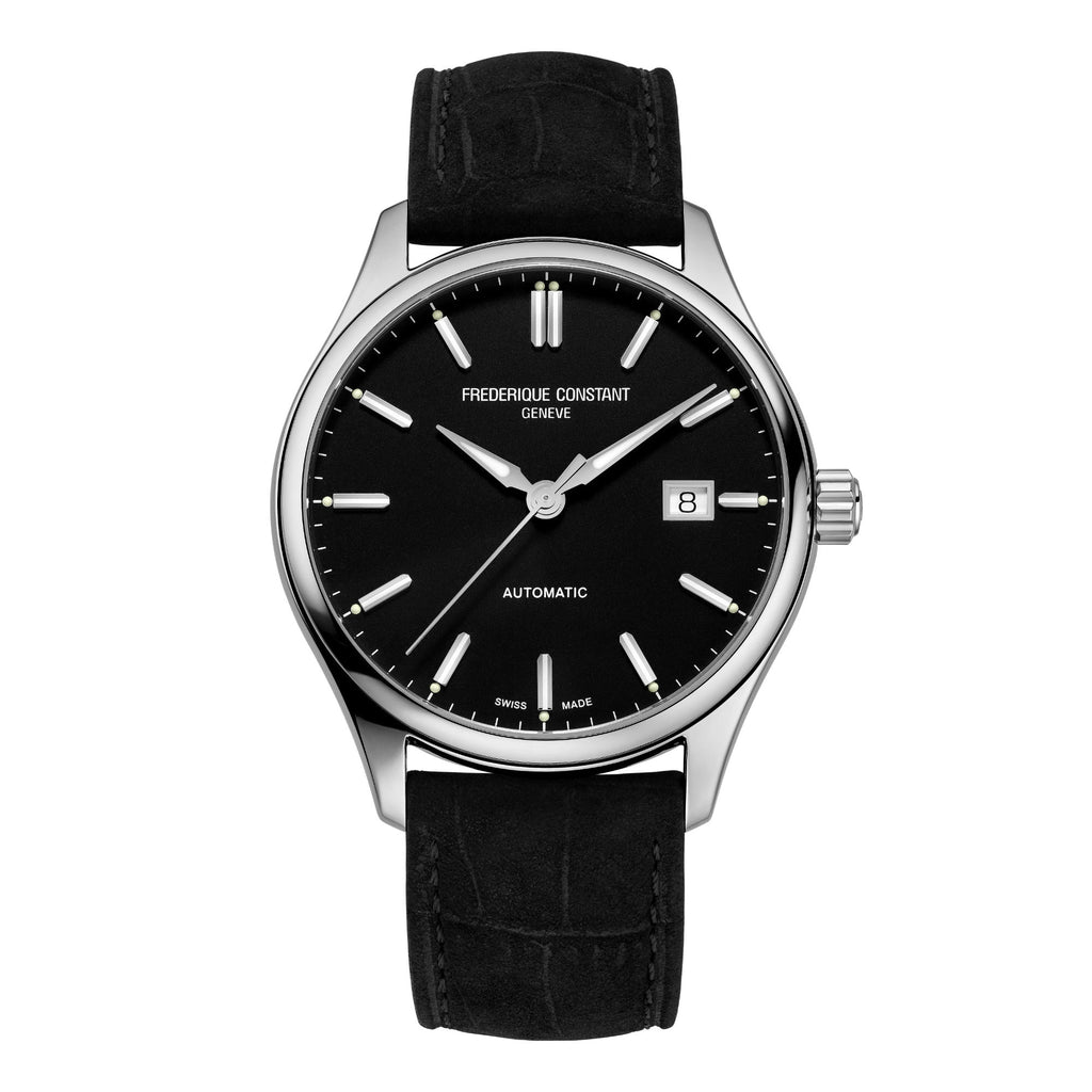 Frederique Constant Classics Index Automatic (FC-303NB5B6) aus Leder, Edelstahl