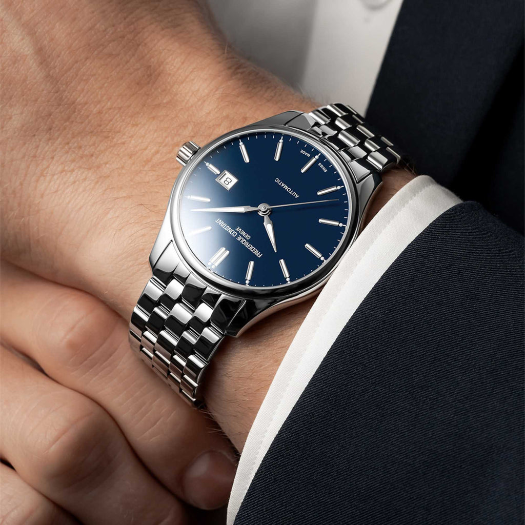 Frederique Constant Classics Index Automatic (FC-303NN5B6B) aus Edelstahl