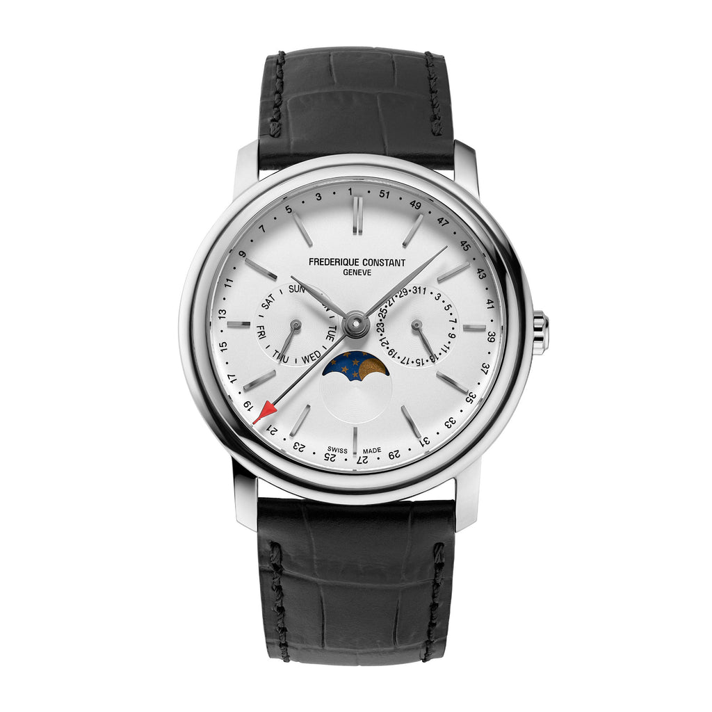 Frederique Constant Classics Index Business Timer (FC-270SW4P26) aus Silber
